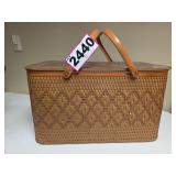 Picnic Basket With Assorted Cutlery