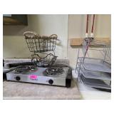 Signature Gourmet Hot Plate, Organizer Tray & More
