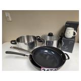 Assorted Pots and Pans