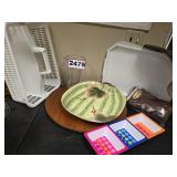 Ceramic Watermelon Platter, Glass Pitcher, & More!