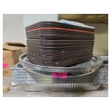 Bulk Lot of Serving Trays, Metal Platters, & More!