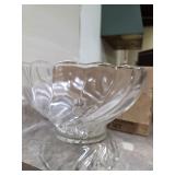 15pc Swirl Colonial Crystal Punch Set