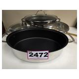 Stainless Steel Oval Roaster & More!