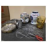 Decorative Ceramic Jars, Amber Glass & More!