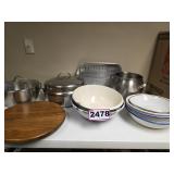 Stainless Steel Cookware, Ceramic Bowl & More!