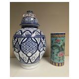 Ceramic Jar and Vase
