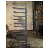 Mobile Multi-Level Industrial Metal Storage Rack