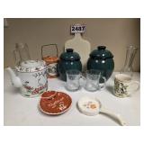 Hong Horizons Decorative Teapot, Canisters & More!
