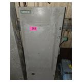 Siemens Gray Metal Electrical Disconnect Panel