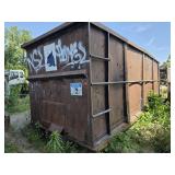 Large 22ft Metal Roll-Off Container