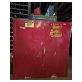 Justrite Two-Door Flammable Liquid Storage Cabinet