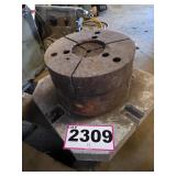 Heavy-Duty Three-Jaw Lathe Chuck