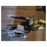 Poulan Chainsaw And 3' Belt Sander