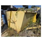 Yellow Metal Industrial Roll Off