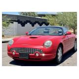 2002 Ford Thunderbird Deluxe 2 Door Convertible