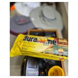 starter log, hats, misc