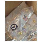Lapel pins & Cubs ornament