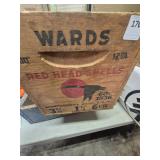 2 vintage wood boxes