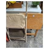 step stool & TV tray