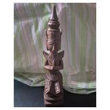Hand carved Thai Thepphanom statue