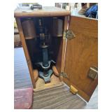 Abtique Brass Bausch & Lomb microscope