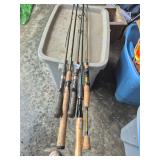 Fishing poles