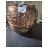 Vintage copper pot