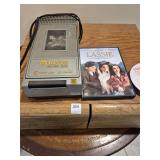 VCR tapes, storage, dvd, rewinder