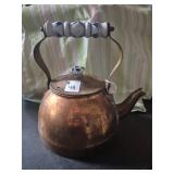 Copper tea kettle
