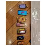 Dichroic glass pendants