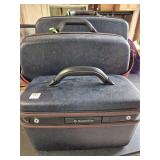 3 pc Sampsonite luggage set w/key