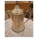1860s Wilcox quadruple Plate insulated pitcher