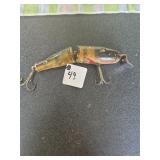 Vintage wooden fishing lure