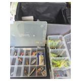 Tackle box and contents