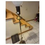 Torchier floor lamp
