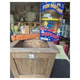 Planter, M&M dispenser & Whistle