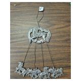 Carson Pewter carousel wind chime