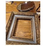 Antique picture frame and mirrors