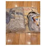 blanket, headphones-used