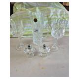 Cristal D'Arques glasses and pitcher