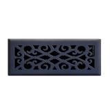 $28 Elegant Scroll 4 in. x 12 in. Steel Floor...