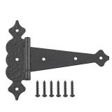 $13 8 in. Black Decorative Gate Tee Hinge