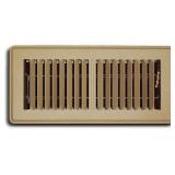 $20 Lot of 2 - 4 in. x 14 in. Brown Floor Diffuser