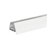 $13 Slide-On Door Sweep/Stop White