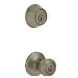 $27 Tylo Antique Brass Entry Door Knob and...