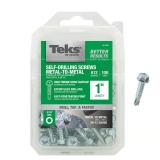 $14 Teks No. 12 in. X 1 in. L Hex Hex Washer...
