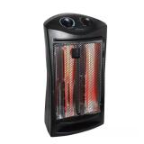 $70 living zone 1500-Watt Black Electric Tower...