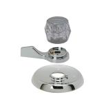 $51 Deluxe 1-Handle Valve Trim Kit in Chrome...