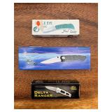 Lot of 3 New Frost Pocket Knives