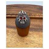 Vintage Stainless Biker Ring